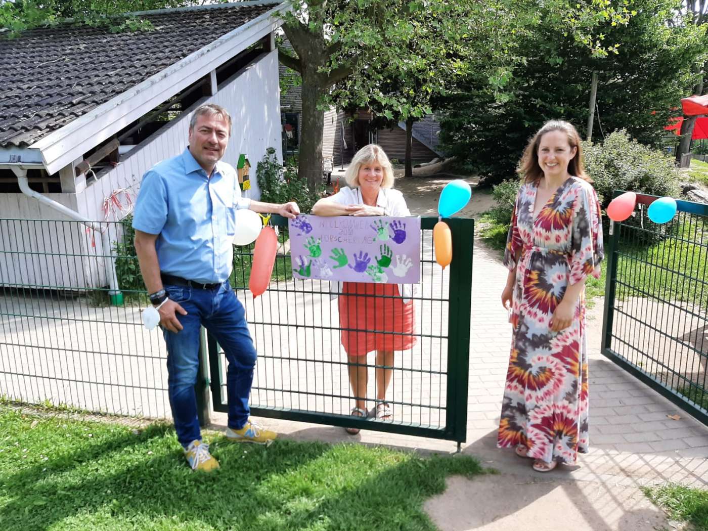 v.l.n.r.: Peter Heidt, Christiane Vix, Lena Herget-Umsonst